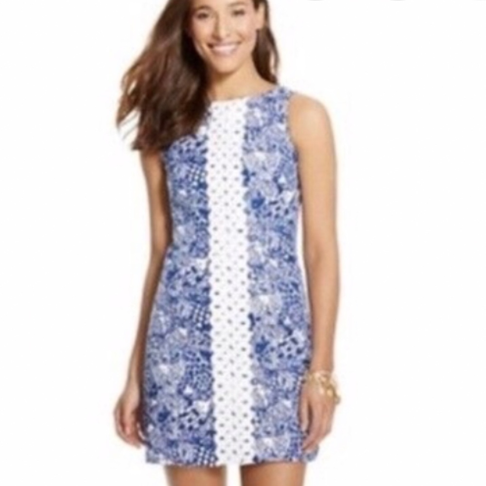Lilly Pulitzer for target blue and white dress